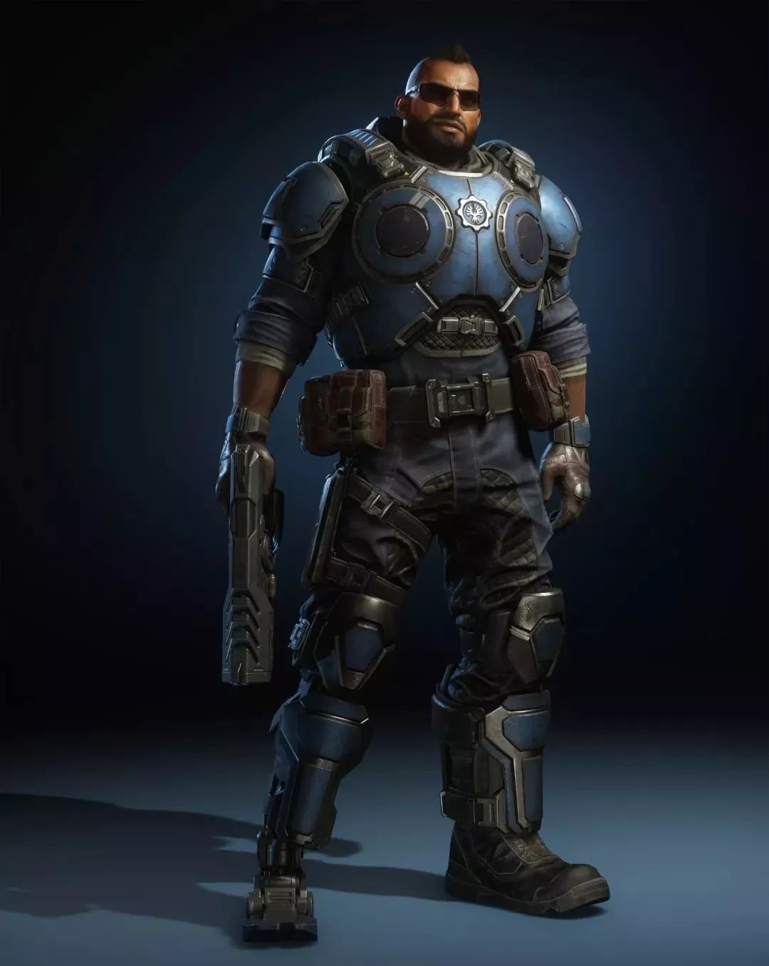 《gears 5(战争机器5)》硬核角色设计_游戏