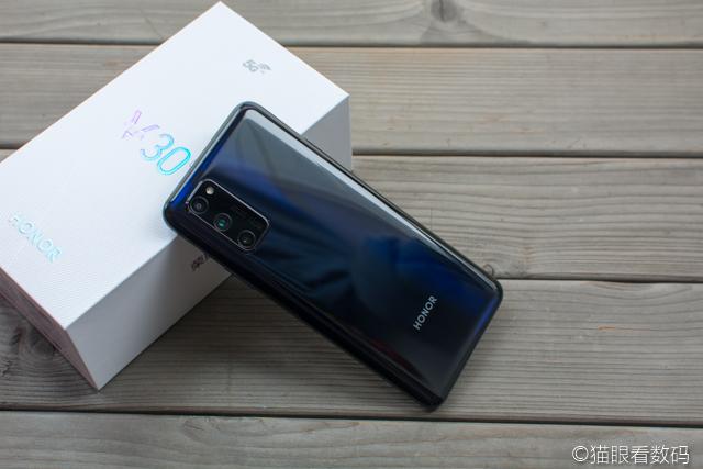 荣耀v30pro开箱上手体验矩阵三摄各有所长插卡就有5g网