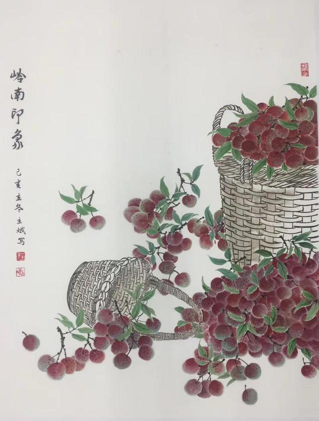 画家孙立斌与他的没骨花鸟画
