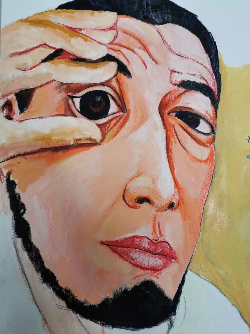 由丁雪峰,魏野策展的自说自画-艺术家自画像国际大展,邀请137名画家