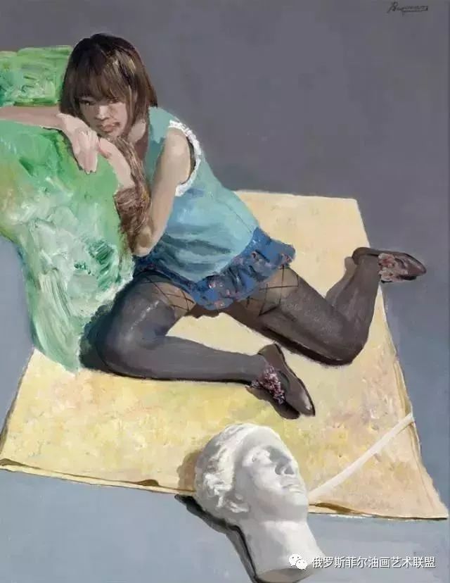 与陈逸飞齐名的,油画界三大才子之一油画家夏葆元作品欣赏