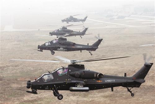 东方阿帕奇武直十近照曝光火力猛科技感十足已装备200架