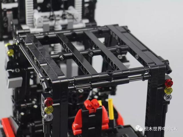 宇星模王积木 13106 宇星车模系列 堆高机