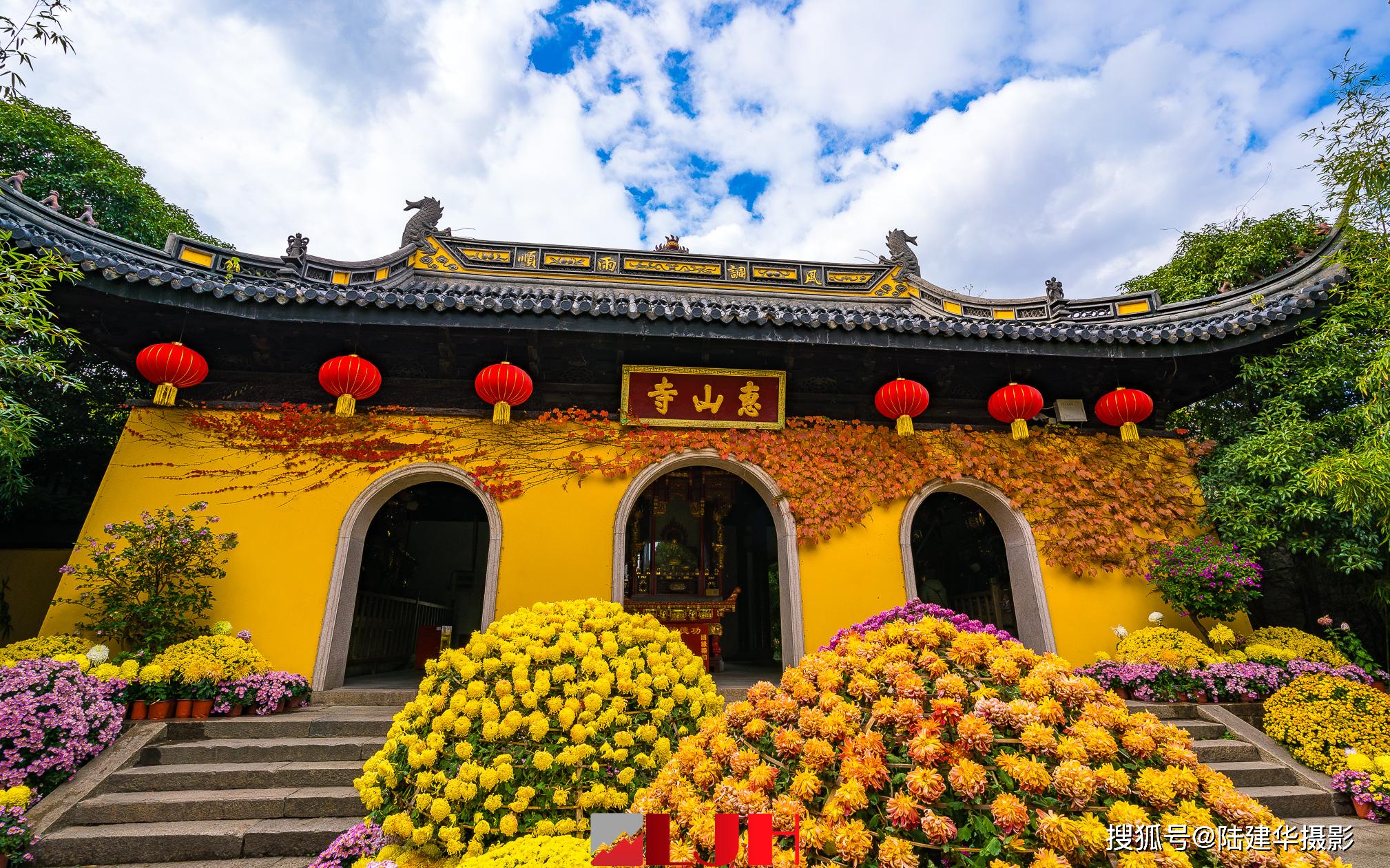 原创惠山寺一棵600多岁的银杏王,无锡最有名气的古树