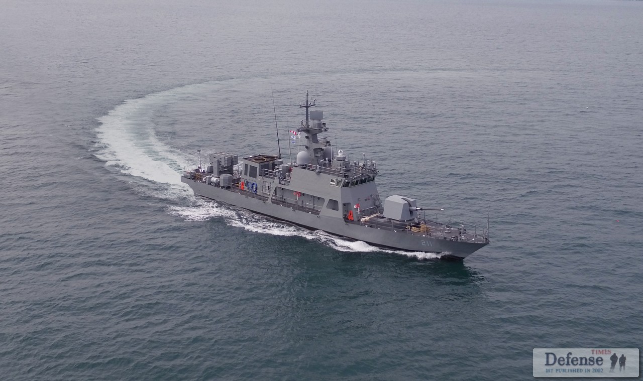 韩国海军最新战舰交付吨位不大却被誉炮艇杀手一共要造16艘