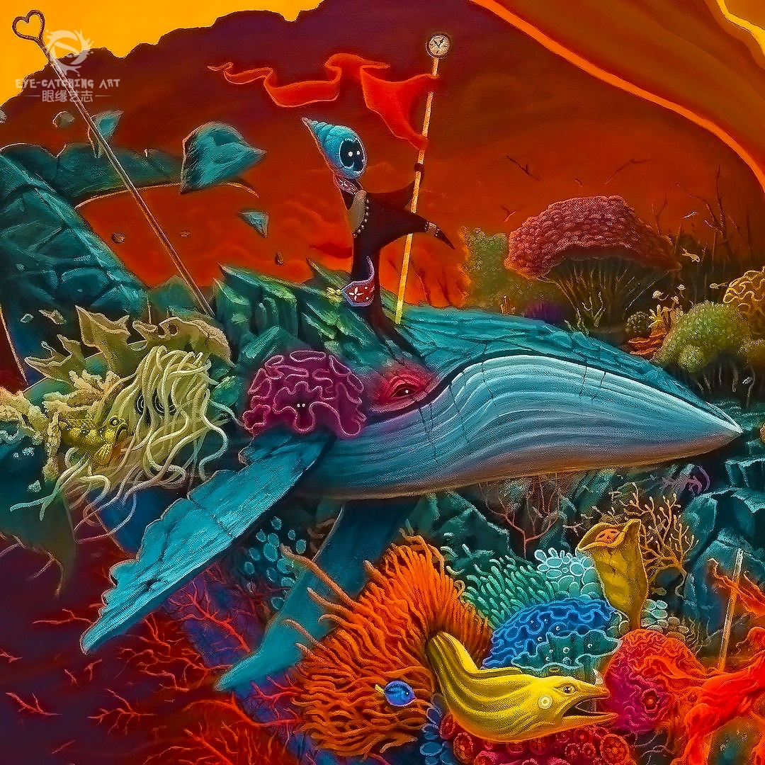 色彩大师的超现实主义插画你觉得荒诞吗