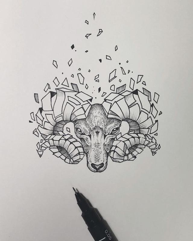 简洁清爽出效果,或者是很复杂的禅绕画.看起来复杂画起来