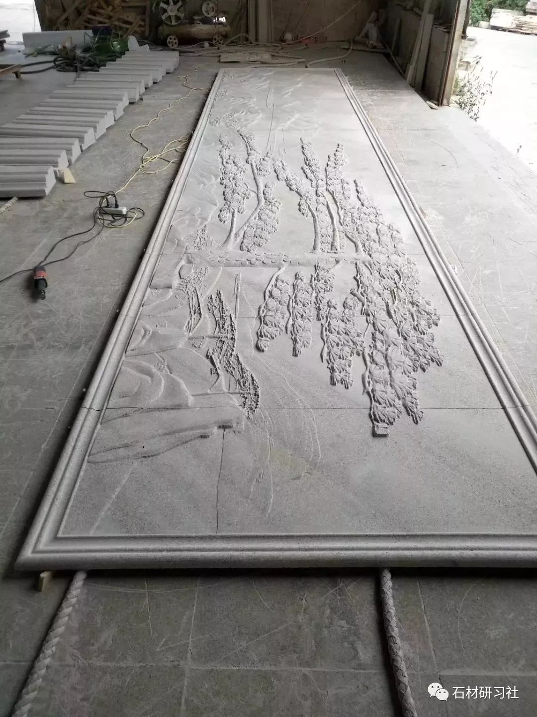 石材雕花赏析这石材雕刻技术是要逆天吗