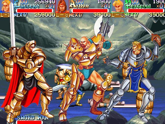 街机游戏圆桌骑士那些送补给的援助们是不是要玩死我才开心