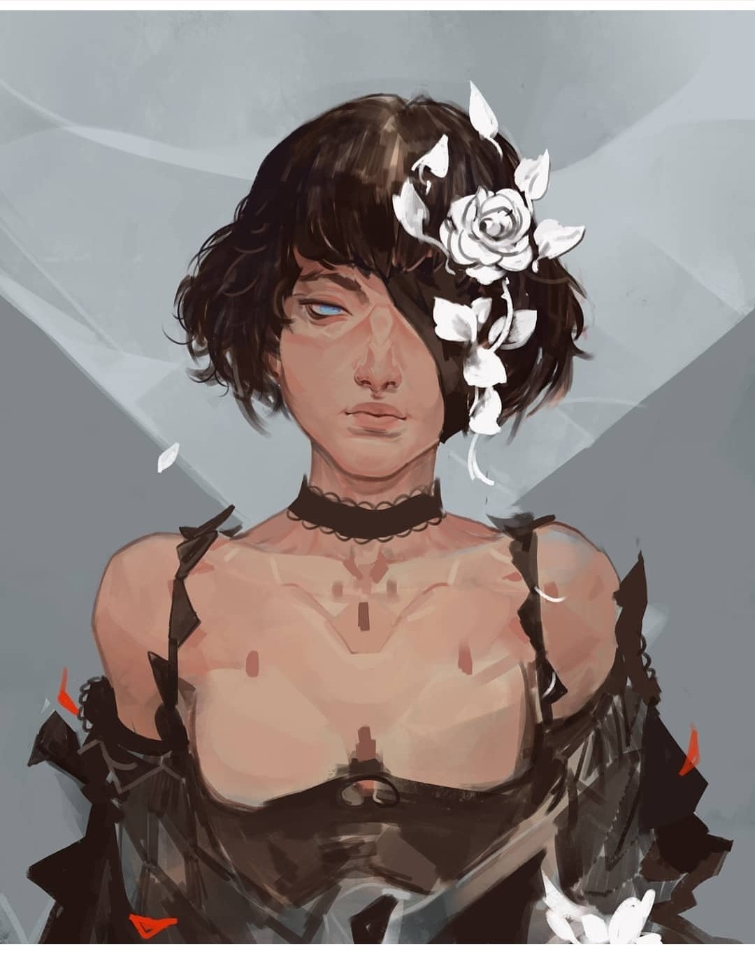 不一样的人物插画师用不同的风格来绘制不同的人物趣味性十足