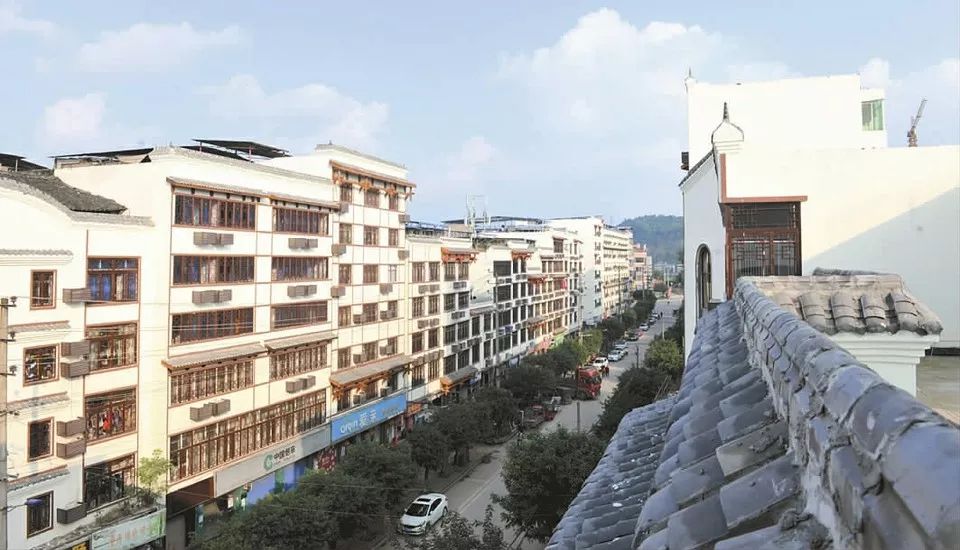 龙门古镇换新颜下个月就可完工