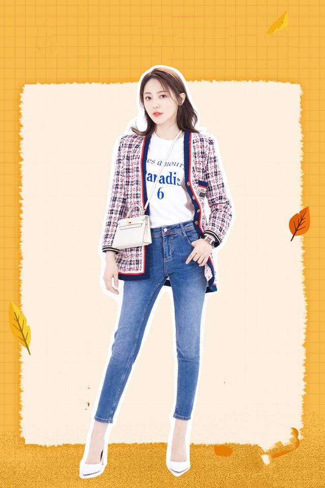 90后女人,学学黄梦莹"职场穿搭",彰显与众不同的知性淑女气质