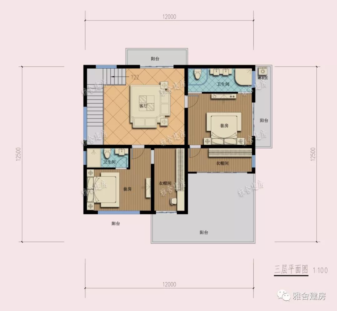 雅舍建房(图片右下角)五百套农村自建房别墅设计施工图纸任你选!