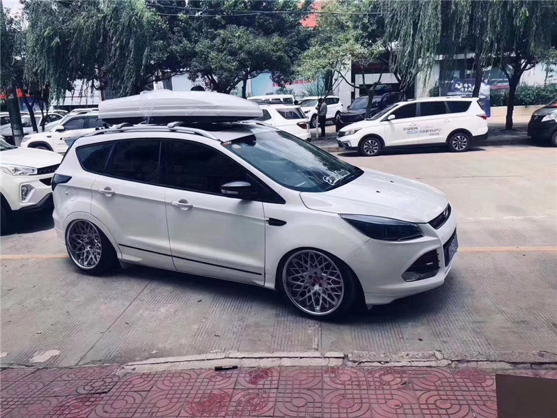 福特翼虎改装案例福特翼虎改装气动避震低趴路线走起