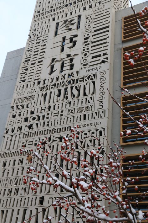 是北外的初雪啊