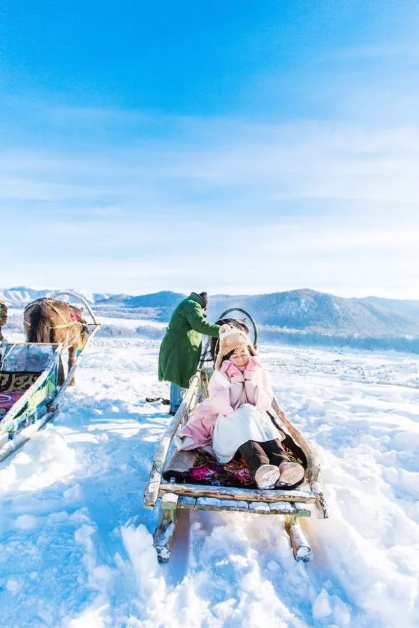 冬游喀纳斯雪域喀纳斯