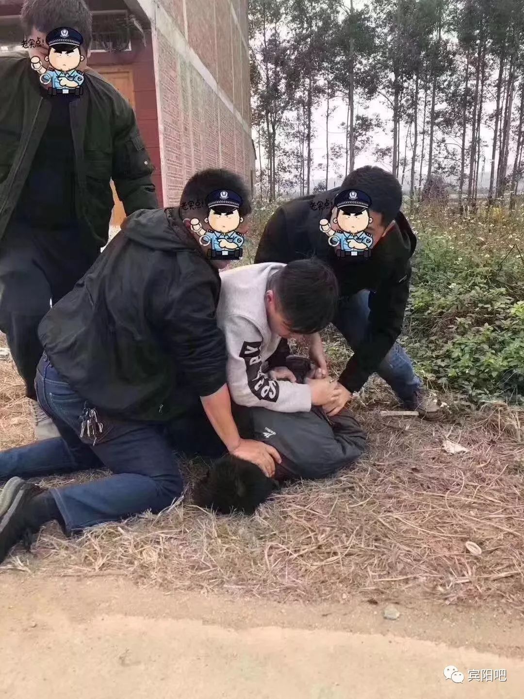 抓到了宾阳黎塘这起重大刑事案件的犯罪嫌疑人邓仕海落网