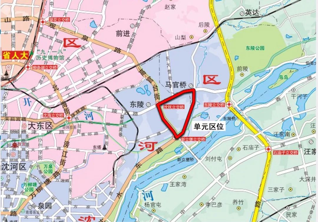 沈阳市沈河区划分图片