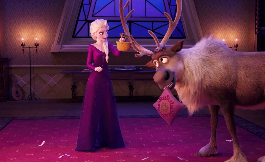 《冰雪奇缘2》视觉画面太美了_elsa