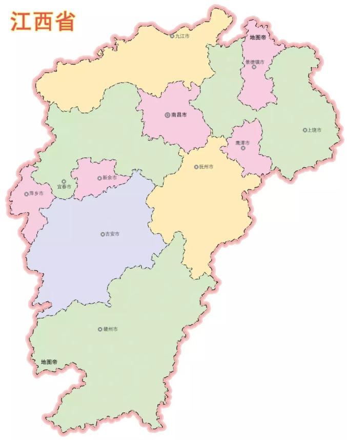 涨知识|江西省11个地级市的名字是怎么来的?