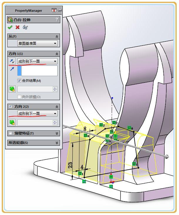 用sw建模的3d零件此图的难点在于能否看懂图纸