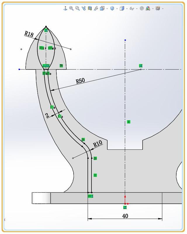 用sw建模的3d零件此图的难点在于能否看懂图纸