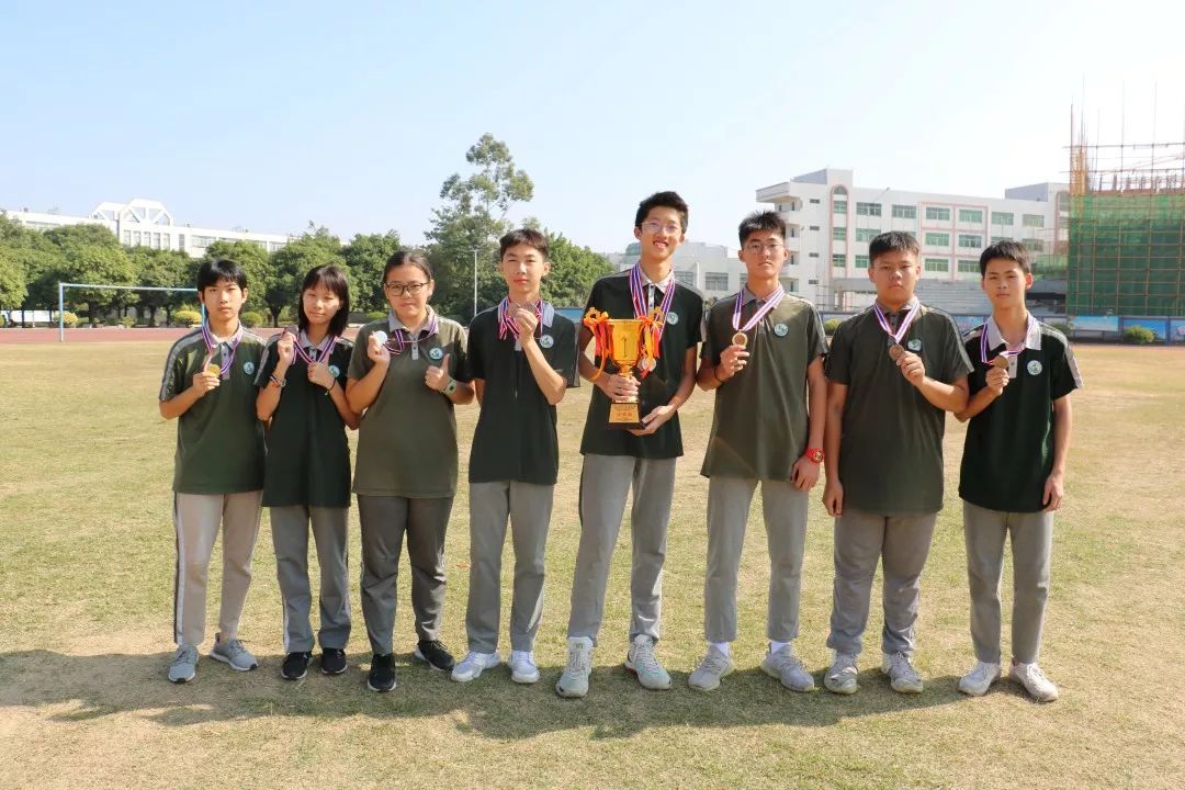 捷报传来茶山中学教育集团参加2019年东莞市中学生田径比赛暨东莞市