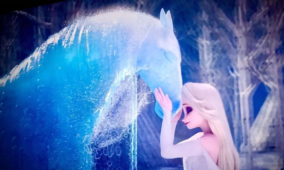 《冰雪奇緣2》視覺畫面太美了_elsa