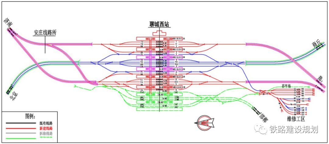 郑济高铁聊城西站位置图片