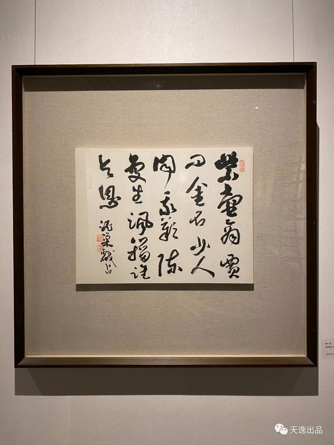 『相期于茶』——陈大中 张羽翔 来一石 吕金柱 汪永江五人书法联展