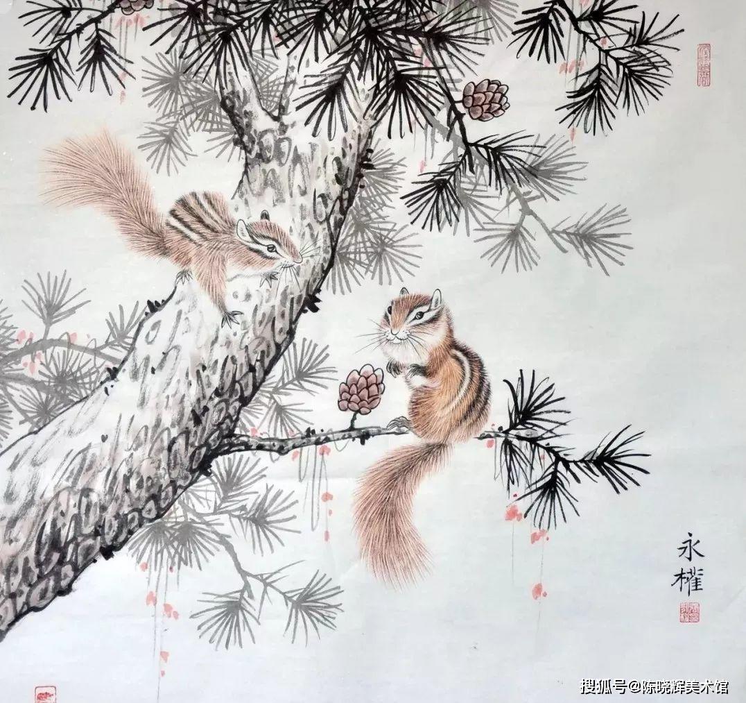 画家张永权鼠年画鼠,独鼠一帜