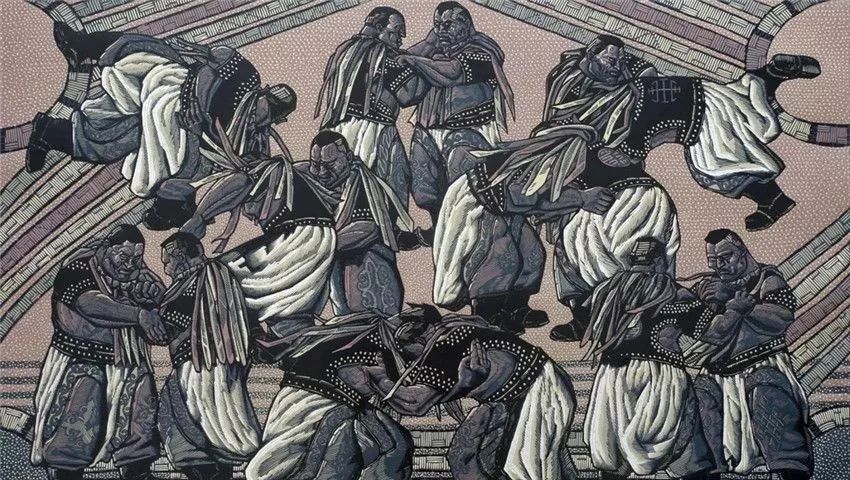 《将嘎(作者:铁柱《大漠之灵(作者:齐达拉图《灵动的沙地》