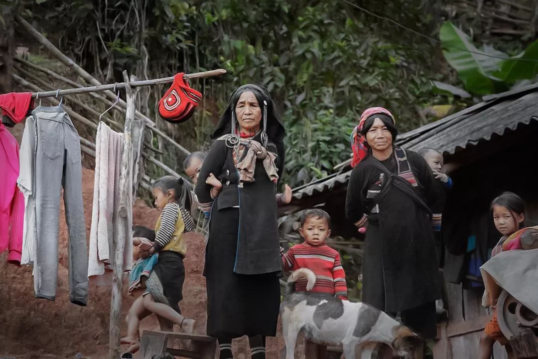 老挝阿卡部落美篇图片