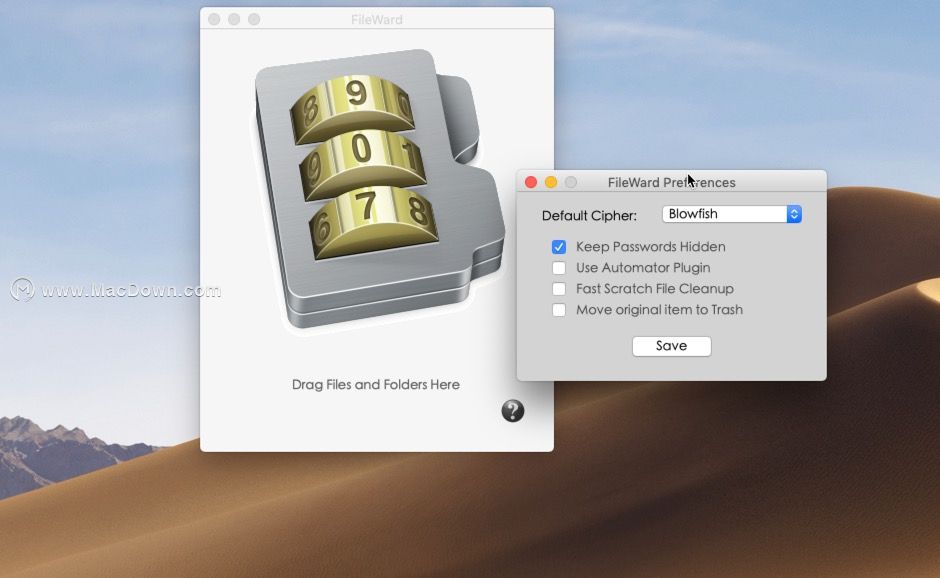 fileward——數據加密工具_mac