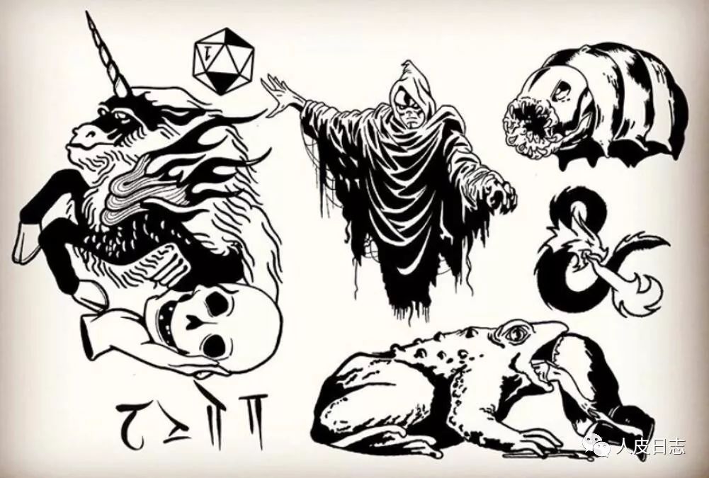 文身图册136blackwork