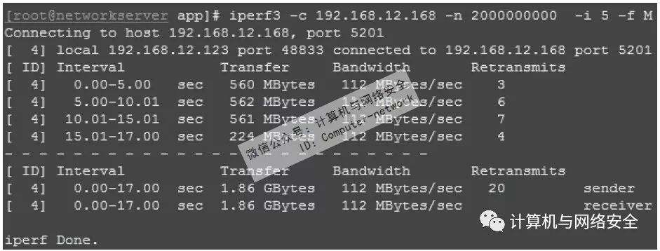 Linux网络安全运维:网络性能评估工具iperf_测试