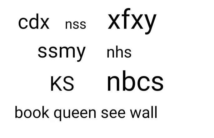 奇奇怪怪缩写大赏只字片母get到你
