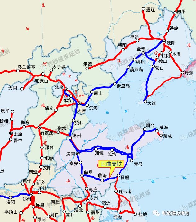 2019年底開通高鐵線路通達範圍詳覽(附示意圖)