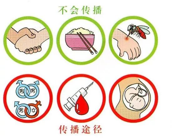 hiv通过以下三种途径传播