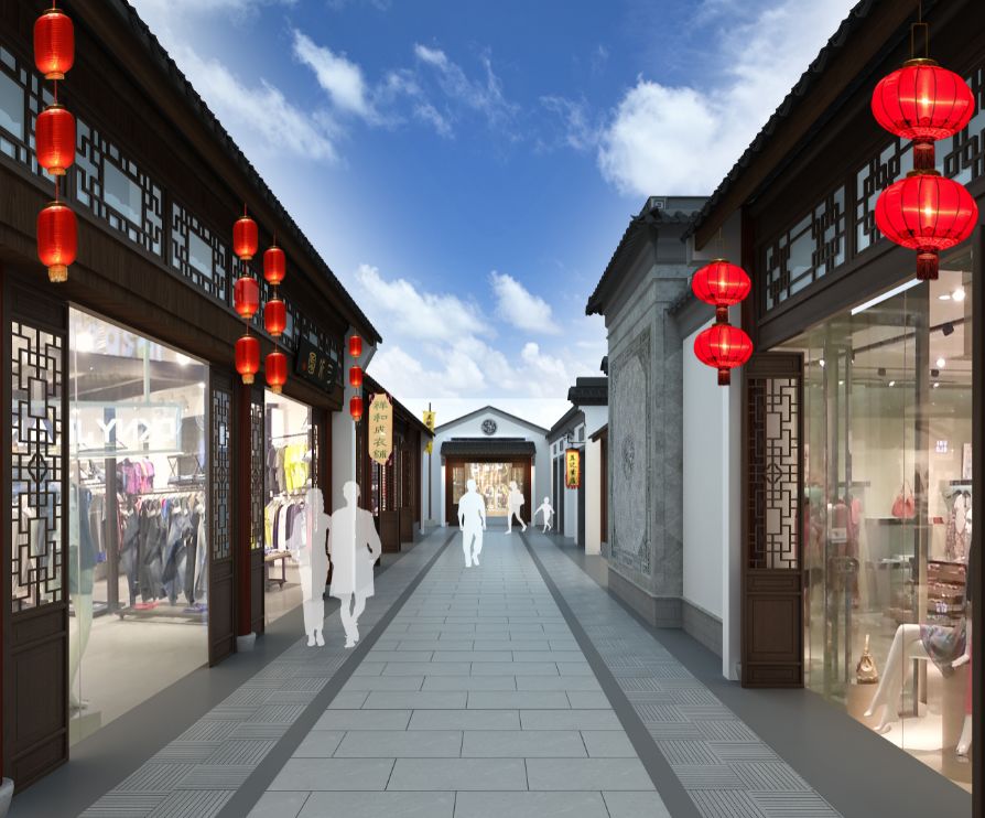 探一探东方之门购物中心的街巷情结