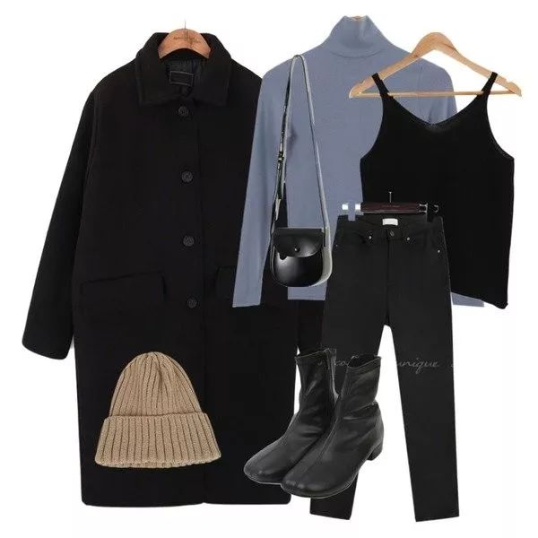 搭配参考|简约百搭的深色外套穿搭合集