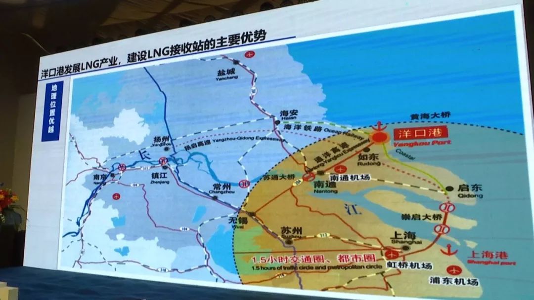 如东洋口港谋篇布局建设全国最大lng能源岛