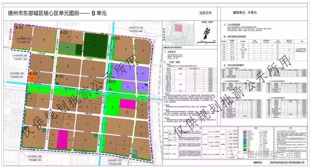德州市东部城区核心区规划有变