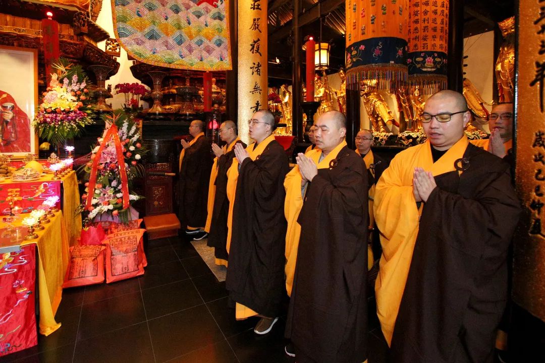 真心常驻禅念永续上海玉佛禅寺举行真禅长老圆寂二十四周年纪念法会