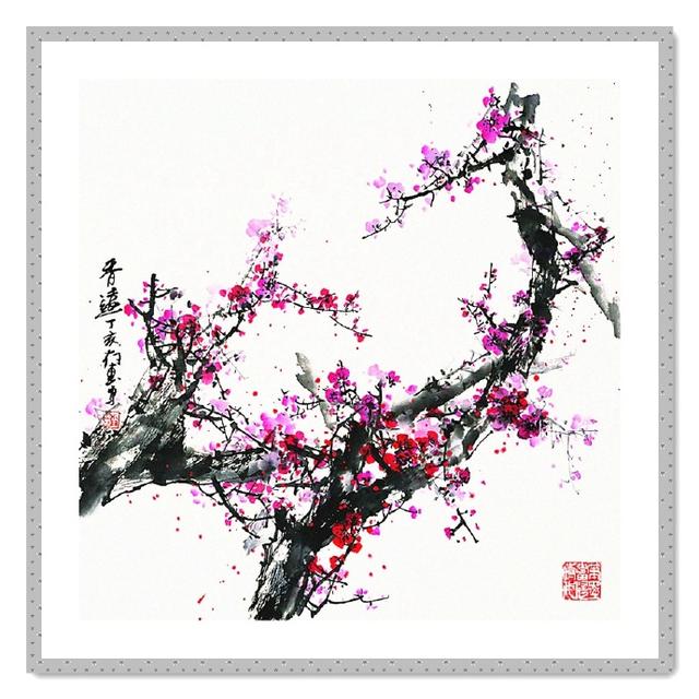 水墨柔情刘存惠写意花鸟画