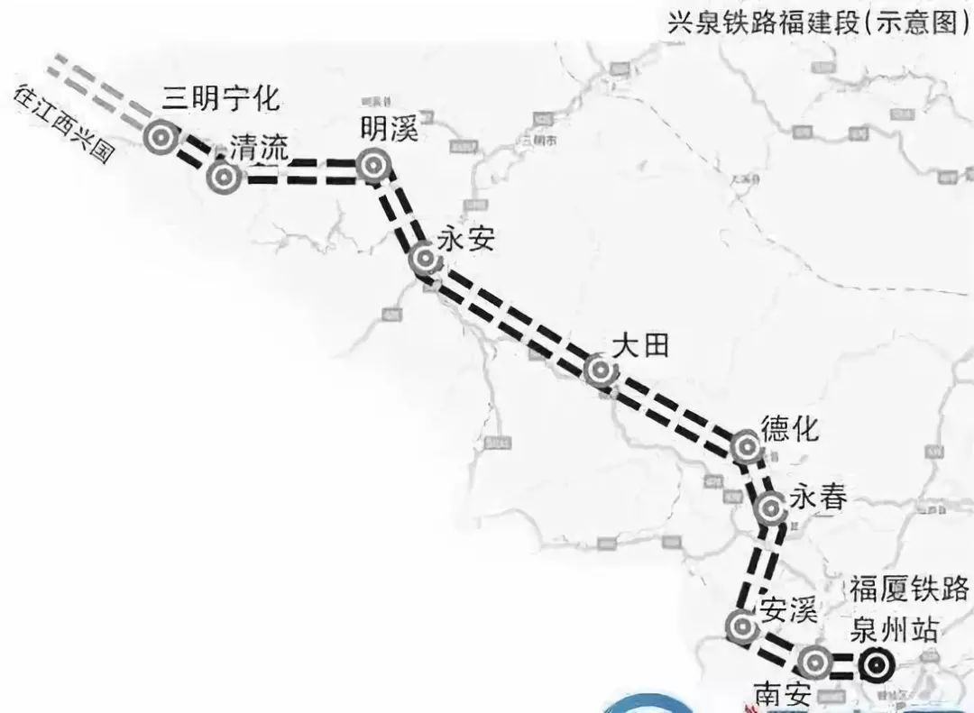 兴泉铁路线路图永春图片