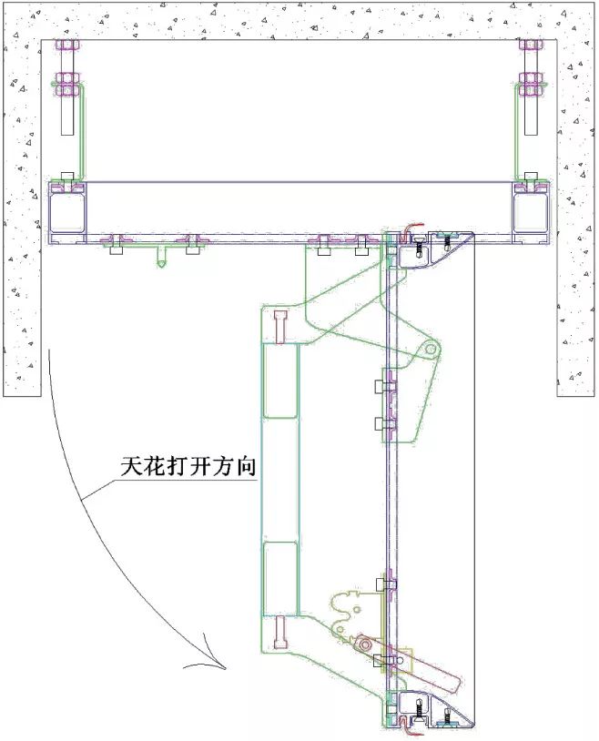 防火a级光幕软膜天花安装方法图解