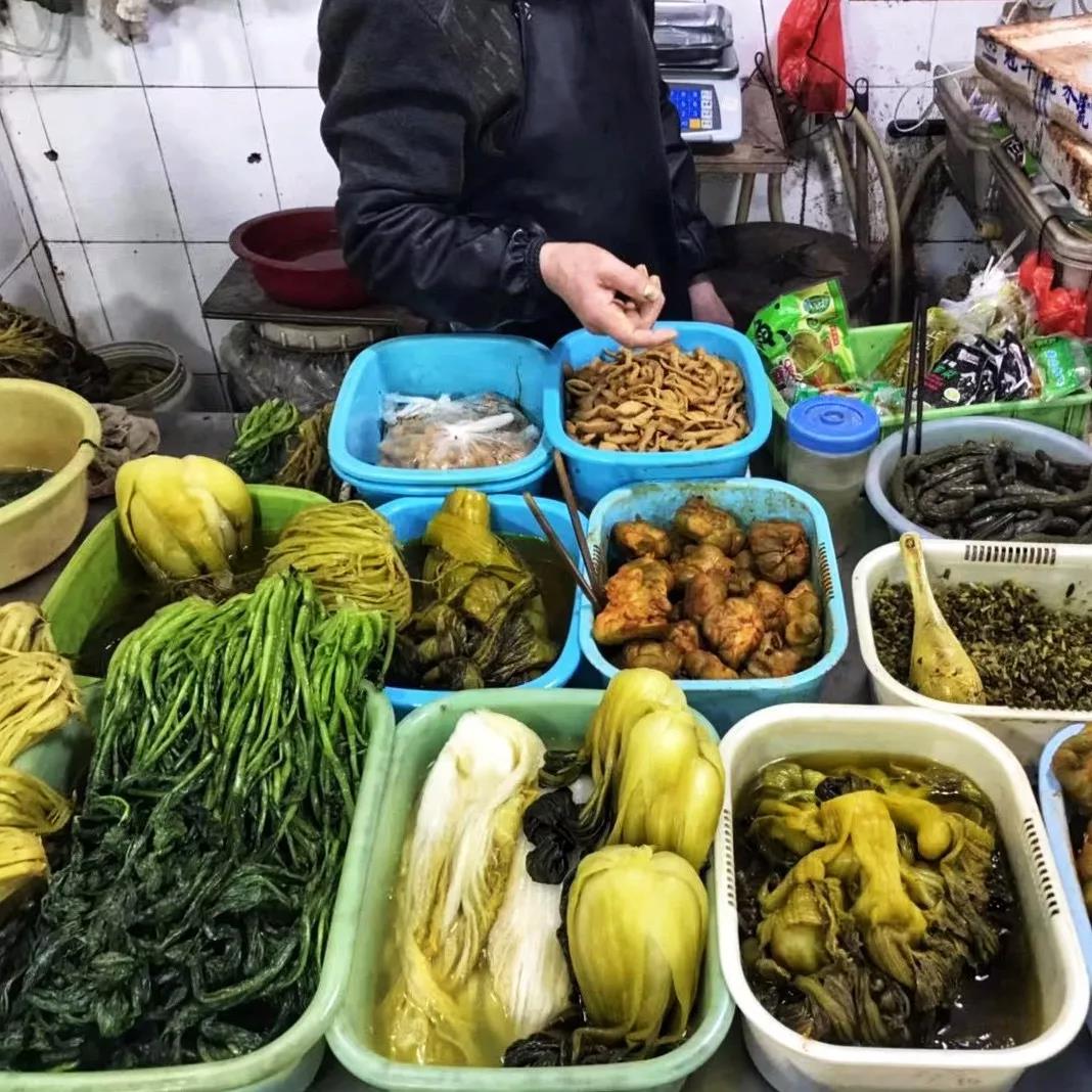 百姓早市饭堂 魔都居民菜场_上海