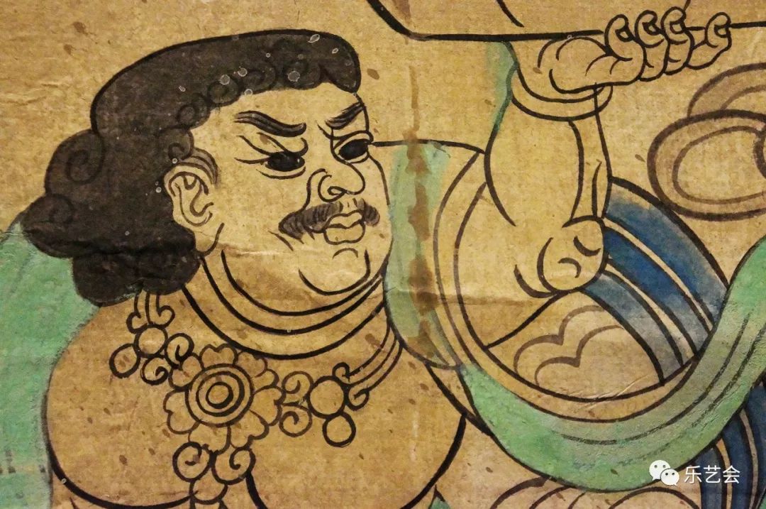 宏丽深远的西夏文殊变壁画临摹施隆多夫分享敦煌壁画艺术