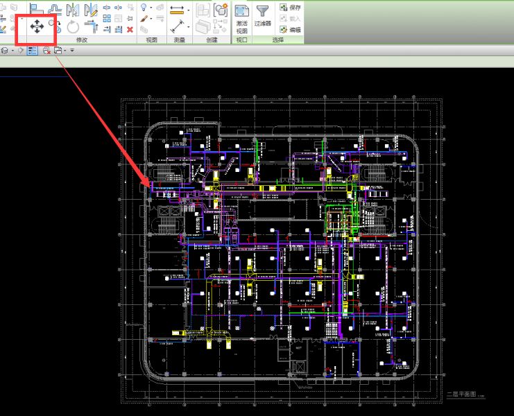 每日一练364revit中如何简便出管综平面图